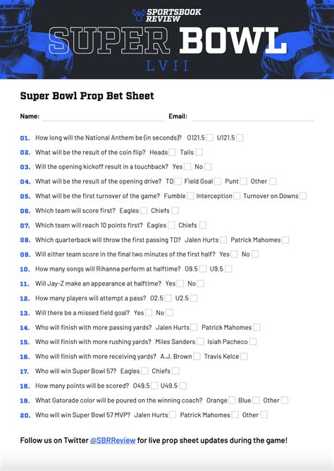 funny super bowl prop bets|Super Bowl 2023: Best prop bets fun stuff: Anthem, .